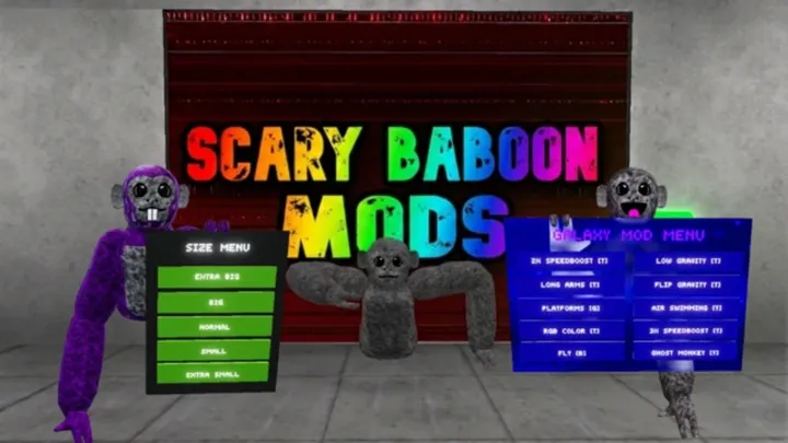 Scary Baboon MODS 게임 이미지